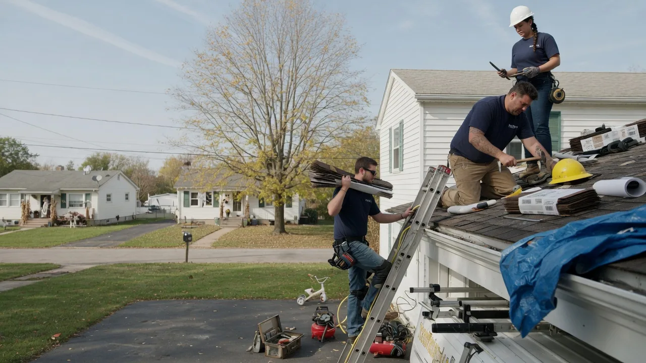 Local Roofing Contractors in Merom, IN near me